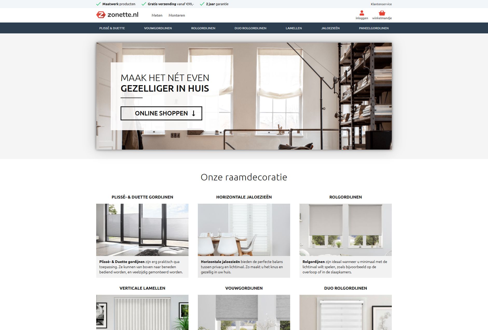 Zonette website